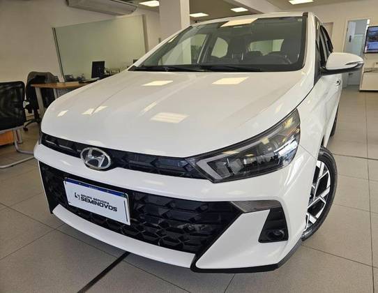 HYUNDAI HB20 1.0 TGDI FLEX PLATINUM PLUS AUTOMÁTICO HYUNDAI HB20 1.0 TGDI FLEX PLATINUM PLUS AUTOMÁTICO